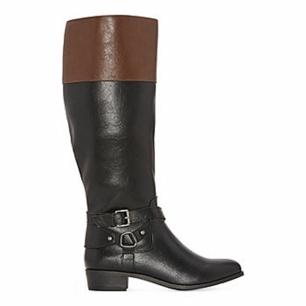 A.N.A. Torrance Riding Boots Block Heel - Picture 3 of 4